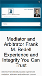 Mobile Screenshot of bedelldisputeresolution.com